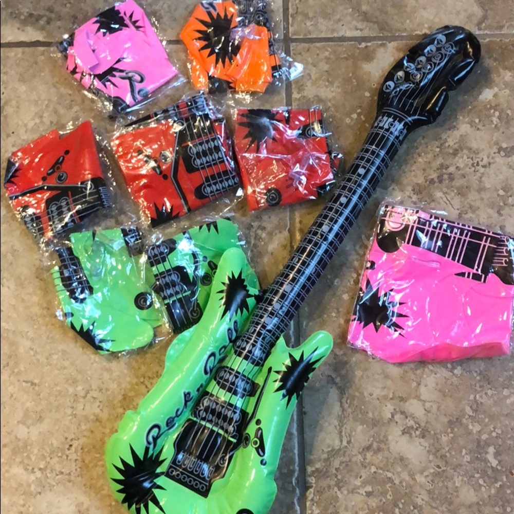 Inflatable guitars